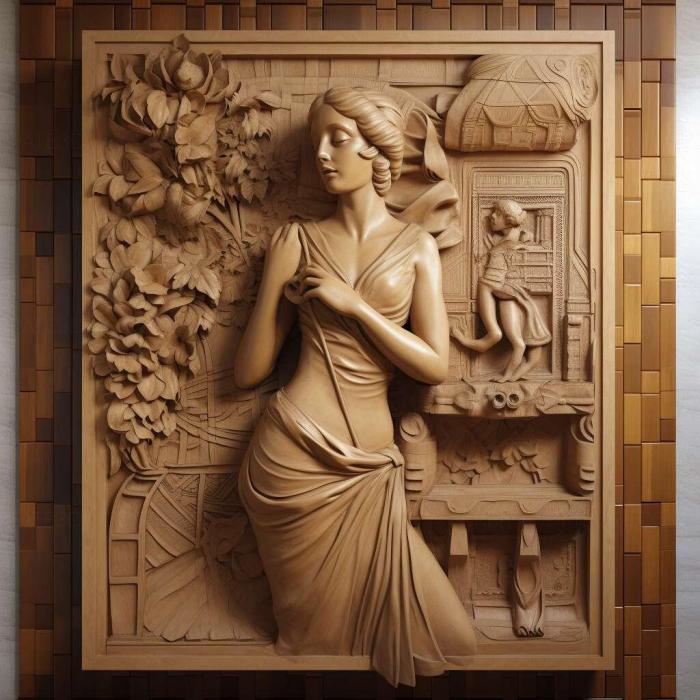 نموذج ثلاثي الأبعاد لآلة CNC 3D Art 